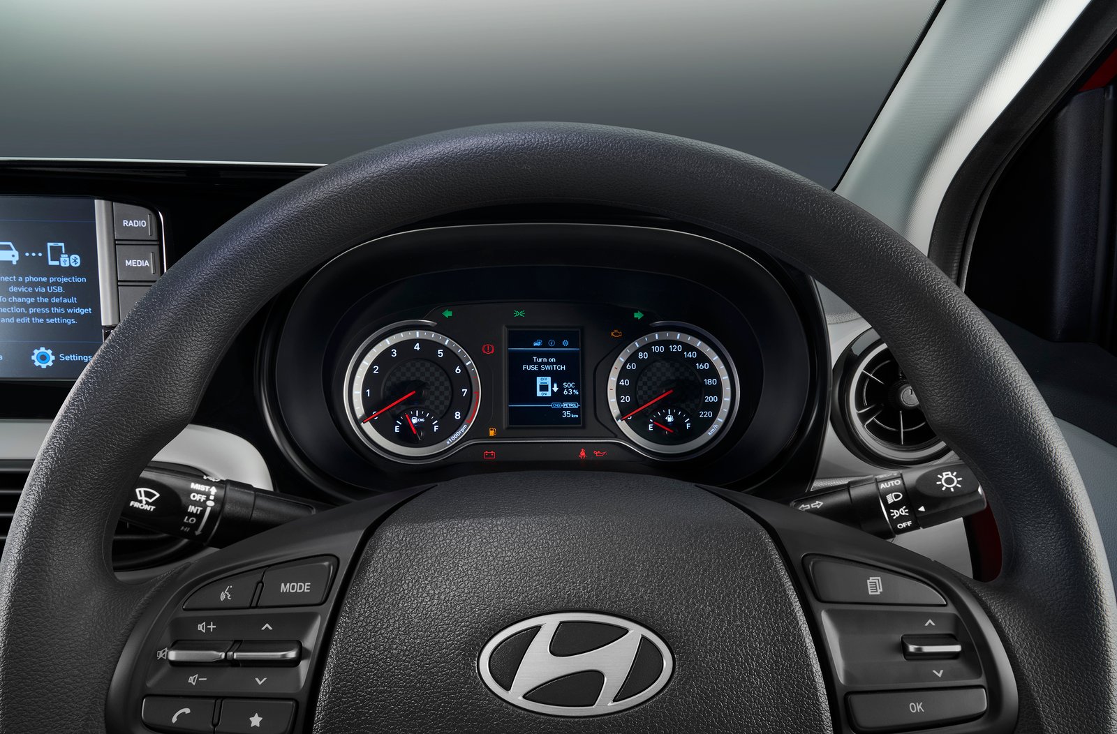 Hyundai i10 CNG Interior